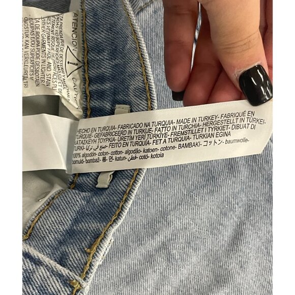 Massimo Dutti Womens Jeans EU 40 US 8 Straight Leg Blue Rigid Denim 5051/852 NWT - Picture 10 of 15